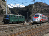 FFS Ae 6/6 11411 'Zug' e Trenitalia ETR 610